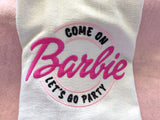 ITH Digital Embroidery Pattern for Come on Barb Let's Party Stand Alone Design, 5X7 Hoop