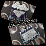 ITH Digital Embroidery Pattern for 2 Pocket Horizontal Window ID Badge Holder with Loop, 4X4 Hoop