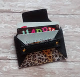 ITH Digital Embroidery Pattern for Tuck Envelope Card Holder, 4X4 Hoops