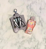 ITH Digital Embroidery Pattern for Doctor Sanitizer Holder 1oz., 5X7 Hoop