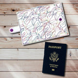 ITH Digital Embroidery Pattern for Toucan Motif Passport Cover with Snap Tab , 6X10 Hoop