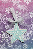 ITH Digital Embroidery Pattern for Filigree Star Ornament, 4X4 Hoop