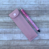 ITH Digital Embroidery Pattern for Pen Holder with Snap Flap 2 sizes, 5X7 or 6X10 Hoop