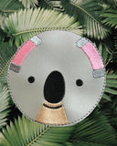 ITH Digital Embroidery Pattern for Set of 7 Animal Face Coasters, 4X4 Hoop