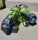 ITH Digital Embroidery Pattern for Roller Skate Toe Guards, Both 5X7 Hoop & 6X7 Hoop