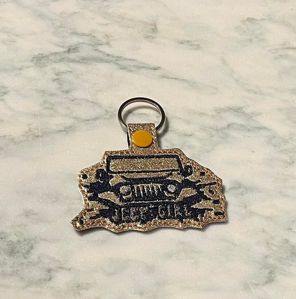 Jeep on sale girl keychain