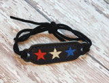 ITH Digital Embroidery Pattern for Bracelet Charm Triple Star, 4x4x Hoop