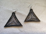 ITH Digital Embroidery Pattern for Starburst Earrings Bundle Set of 7, 4X4 Hoop