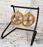 ITH Digital Embroidery Pattern for Starburst Earrings Bundle Set of 7, 4X4 Hoop