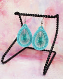 ITH Digital Embroidery Pattern for Starburst Earrings Bundle Set of 7, 4X4 Hoop
