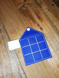 ITH Digital Embroidery Pattern For Tic Tac Toe Snap Pouch UPDATED, 5X7 Hoop