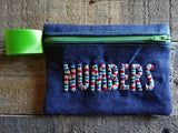 ITH Digital Embroidery Pattern For 10 Number Finger Puppets and Zip Bag, 4X4 & 5X7 Hoop