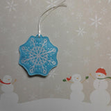 ITH Digital Embroidery Pattern For Snowflake II Ornament, 4X4 Hoop