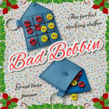 ITH Digital Embroidery Pattern For Tic Tac Toe Snap Pouch UPDATED, 5X7 Hoop