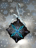 ITH Digital Embroidery Pattern For Stone Cold Snowflake Ornament, 4X4 Hoop