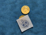 ITH Digital Embroidery Pattern for Gelt Pocket Dreidel Design, 4X4 Hoop