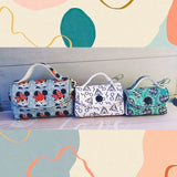 ITH Digital Embroidery Patterns for Mini Purse Snap Tabs / Key chains, 5X7, 6x10, or 8X12 hoop sizes to choose from in drop down.