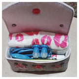 ITH Digital Embroidery Patterns for Mini Purse Snap Tabs / Key chains, 5X7, 6x10, or 8X12 hoop sizes to choose from in drop down.