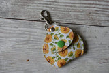 ITH Digital Embroidery Pattern for Coin Pouch Key Chain, 5X7 Hoop
