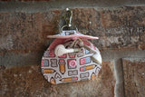 ITH Digital Embroidery Pattern For Head Phone Keeper Pouch Key Chain, 5X7 Hoop