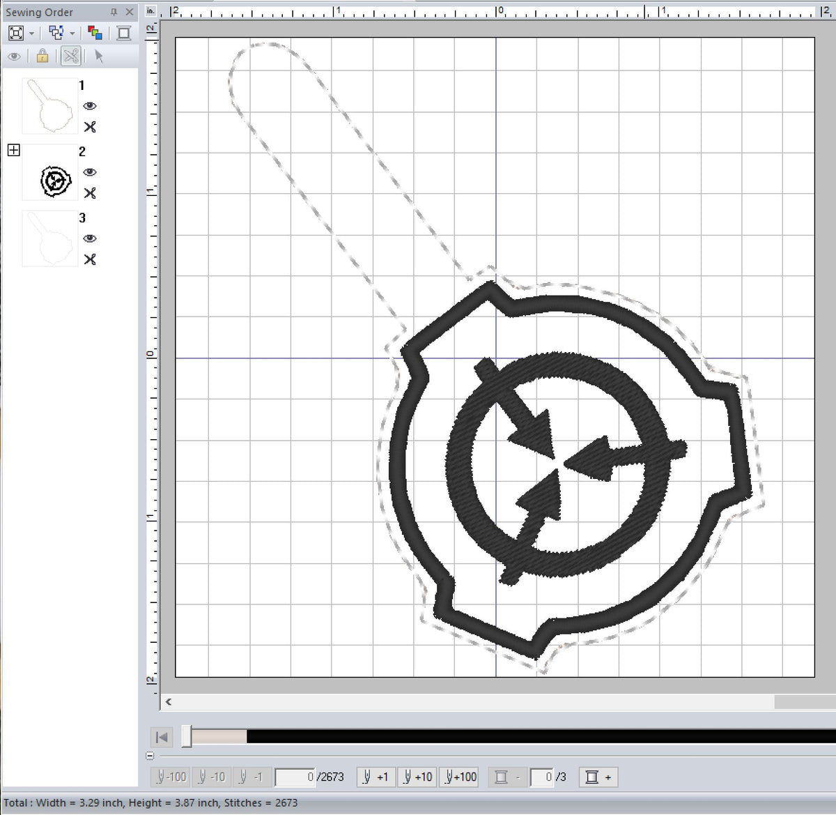 SCP Foundation logo drawing