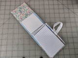 ITH Digital Embroidery Pattern for Tall Flip Mini Notebook Cover, 12X8 Hoop