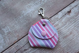 ITH Digital Embroidery Pattern for Coin Pouch Key Chain, 5X7 Hoop