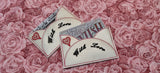 ITH Digital Embroidery Pattern for Envelope Card Holder With Love , 4x4 hoop