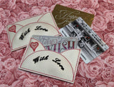 ITH Digital Embroidery Pattern for Envelope Card Holder With Love , 4x4 hoop