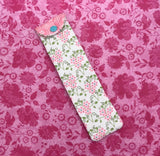 ITH Digital Embroidery Pattern for Reusable Straw Snap Case Fabric Version, 7x11 hoop