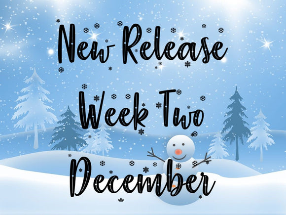 New Release Designs for Week TWO of December 2025