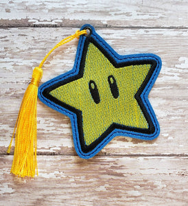 ITH Digital Embroidery Pattern for Super M Star Bookmark, 4X4 Hoop