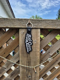 ITH Digital Embroidery Pattern for Bob Seger Snap Tab / Keychain, 4X4 Hoop
