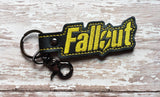 ITH Digital Embroidery Pattern for Fallout Snap Tab / Key Chain, 4X4 Hoop