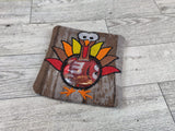 ITH Digital Embroidery Pattern for ITH Turkey Treat Pouch, 4X4 Hoop