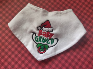 ITH Digital Embroidery Pattern for Baby Grinch Stand Alone, 4X4 Hoop