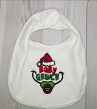 ITH Digital Embroidery Pattern for Baby Grinch Stand Alone, 4X4 Hoop