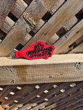 ITH Digital Embroidery Pattern for The Red Jumpsuit Apparatus Snap Tab / Keychain, 4X4 Hoop