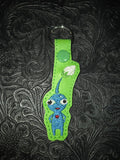 ITH Digital Embroidery Pattern for Blue Pikmin Snap Tab / Keychain, 4X4 Hoop