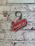 ITH Digital Embroidery Pattern for Shaboozey Snap Tab / Keychain, 4X4 Hoop