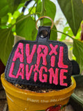 ITH Digital Embroidery Pattern for Avril Lavigne Snap Tab / Keychain, 4X4 Hoop