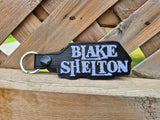 ITH Digital Embroidery Pattern for Blake Shelton Snap Tab / Keychain, 4X4 Hoop