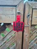 ITH Digital Embroidery Pattern for Luke Bryan Snap Tab / Keychain, 4X4 Hoop