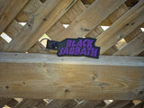 ITH Digital Embroidery Pattern for Black Sabbath Snap Tab / Keychain, 4X4 Hoop