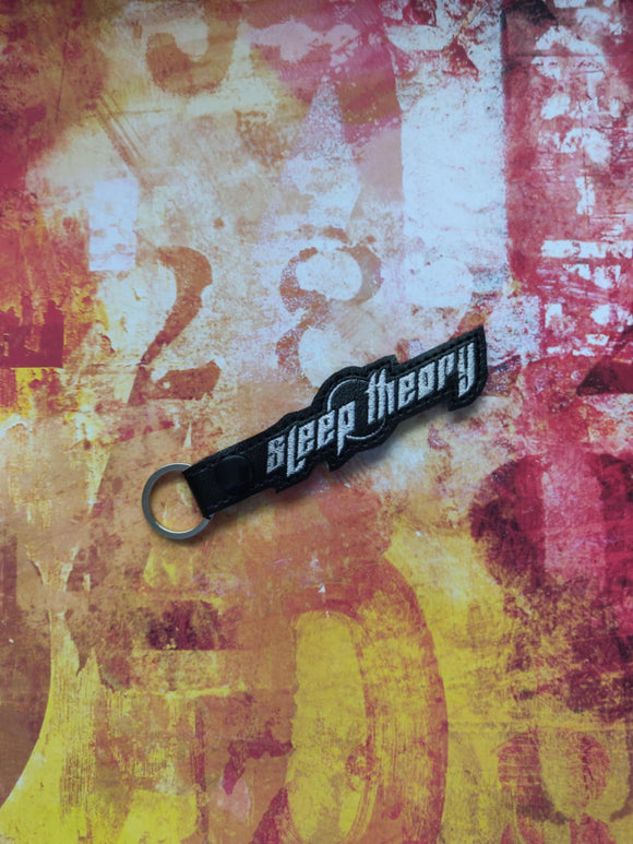 ITH Digital Embroidery Pattern for Sleep Theory Snap Tab / Keychain, 4X4 Hoop