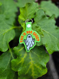 ITH Digital Embroidery Pattern for This is Boo Sheet Snap Tab / Keychain, 4X4 Hoop