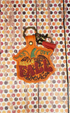 ITH Digital Embroidery Pattern for Hello Fall Pumpkin Snap Tab / Keychain, 4X4 Hoop