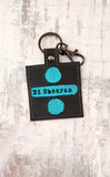ITH Digital Embroidery Pattern for Ed Sheeran Snap Tab / Keychain, 4X4 Hoop