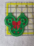 ITH Digital Embroidery Pattern for Mick Wreath Banner/Garland Piece, 4X4 Hoop