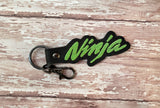 ITH Digital Embroidery Pattern for Kaw Ninja Snap Tab / Keychain, 4X4 Hoop